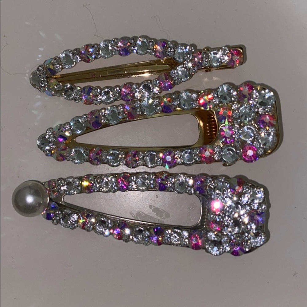 Crystal Hair Clips